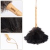 Aldwin Ostrich Feather Duster, 16 inch Black Genuine Ostrich Feathers