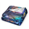 Fantasy Cat Throw - Soft, Warm & Cozy Fleece Blanket