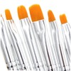 Ipetboom Professional Nail Art Brush Set 7pc Gel Nail Brush