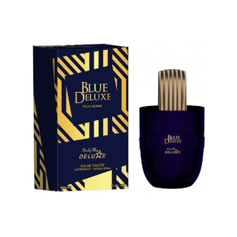 Shirley May Deluxe BLUE DELUXE Men's Designer Cologne 3.4 oz