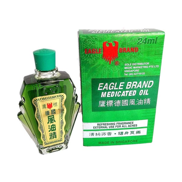 Bestliving Eagle Brand Medicated Oil, 24ml - Pack of 8