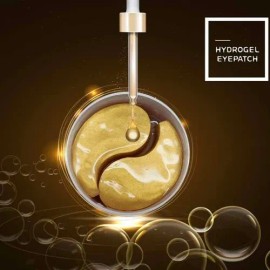 Parches Para Ojos Coreana De Hidrogel Con Oro 24k 90g (2pz) Todo Tipo De Piel                                                                         