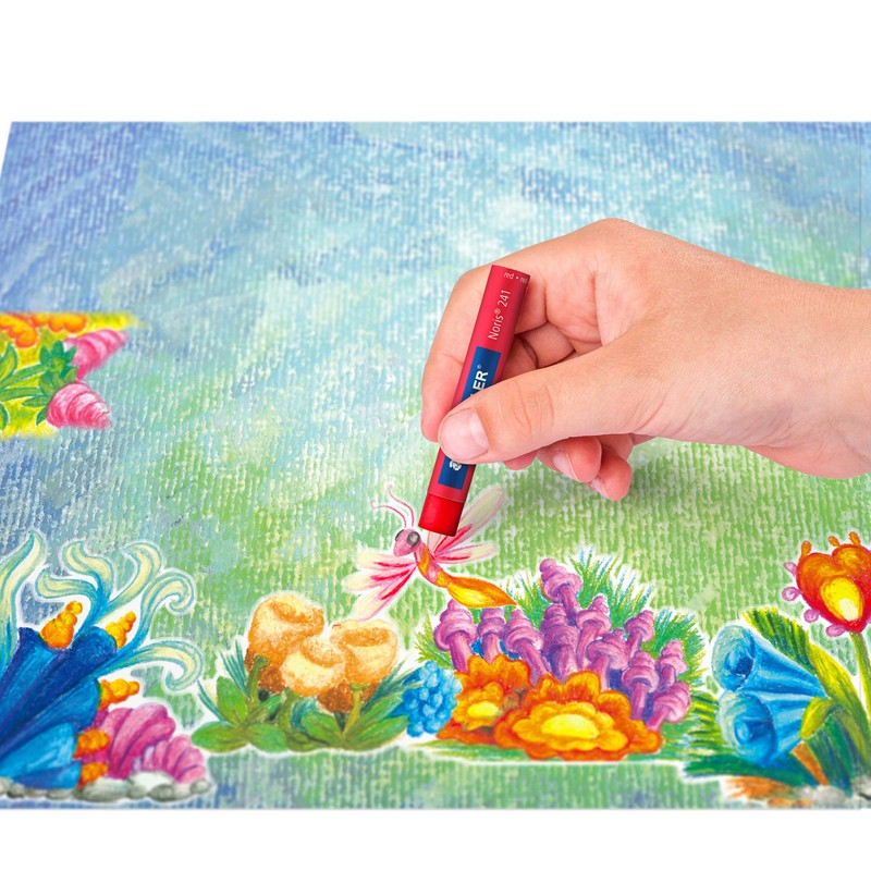 STAEDTLER 241 NC12 Noris Oil Pastels 8 mm - Assorted