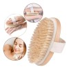 Cepillo Corporal Barato Natural Bristle Para Exfoliar Zz /.