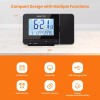 SMARTRO Projection Alarm Clock for Bedrooms, Digital Clock with Indoor