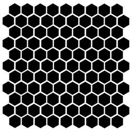 Minglewood Trading Honeycomb (104) 1" Vinyl Decal Stickers - Bee Honey Home Accent Geometric - - Yellow