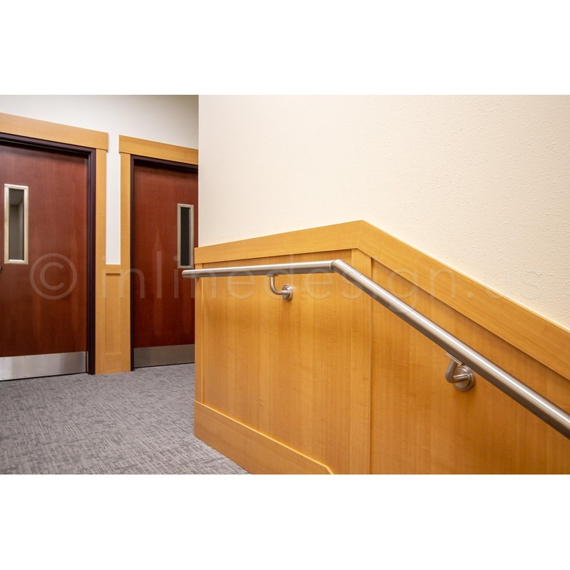 Handrail Bracket Stainless Steel 316 Redshift Quasar (Satin Stainless Steel)