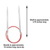 ChiaoGoo Red Lace 16 inch (40cm) Circular Knitting Needles US