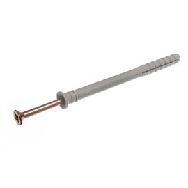 10 x Nylon Hammer in Frame Fixings RAWL Masonry Dowels & Screws M8 x 100 mm