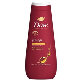 Dove Advanced Care Sulphate Free Body Wash for Women Made with Skin-Natural Nourishers and Micromoisture Provides 24 Hours Renewing Lotion-Soft Softer Skin, 400ml Pack of 4