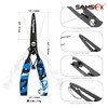 SAMSFX Quick Knot Tool and Fishing Pliers Combo (Blue Camouflage)