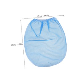 SHINEOFI 12pcs Elastic Opening Paint Strainer Bags Versatile Filter Pouches for DIY Painting Ink Liquid Filtration Compatible with Buckets Easy Installation