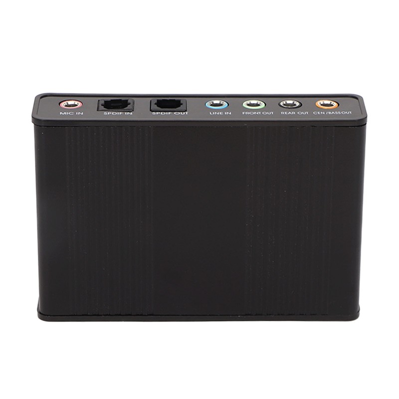 USB Sound Card 6 Channel 48kHz Sampling Rate Analog Play