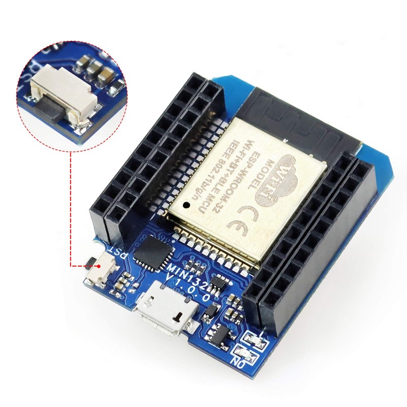 KeeYees 2 Pack ESP32 Upgrade Mini WIFI + Bluetooth Internet