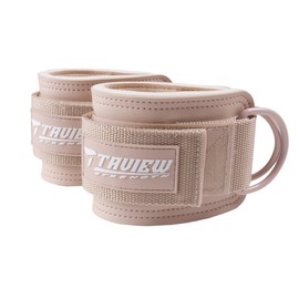 TAVIEW Ankle Strap Cable Machine Attachment for Gym, Cable Kickback Ankle Straps, Padded Ankle Cuffs for Butt Kickback and Leg Training