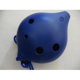Utopia Plastic steel (ABS resin) ocarina Dark Blue Alto C - Easy to play Good for beginners