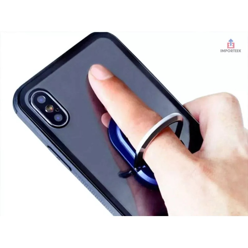 Importeek Soporte Sujetador Celular Anillo Base Auto Rejilla Aire 360