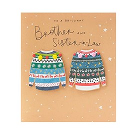 Brother and Sister-in-Law Christmas Card - to Brother Christmas Card - Christmas Card for Him - Christmas Card for Her - Sibling Christmas Card