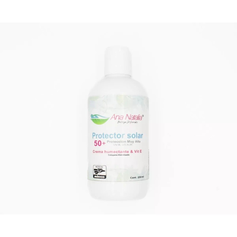 Ana Natalia Filtro Solar 50+ En Crema 250 Ml.