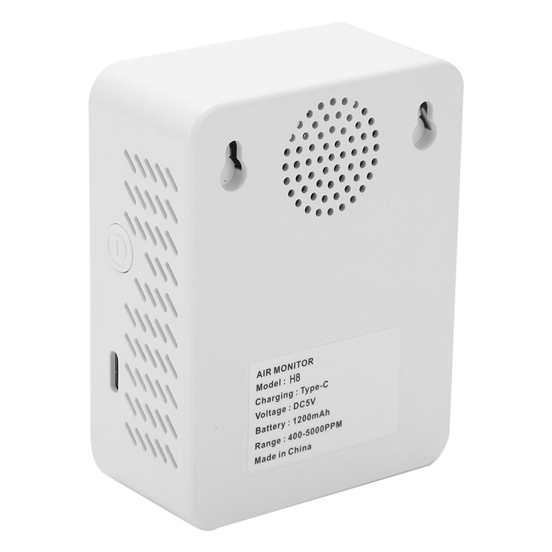 CO2 Detector Carbon Dioxide Gas Concentration Meter Temperature Humidity Measuring