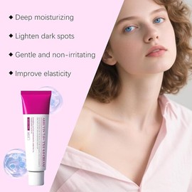 Crema de Arbutina 7% y Ácido Tranexámico 4% Actualización 2026 - Crema Ligera Iluminadora para Reducir la Apariencia de Manchas Oscuras, Tono Desigual y Opacidad con Niacinamida y Glutatión (1 pieza)