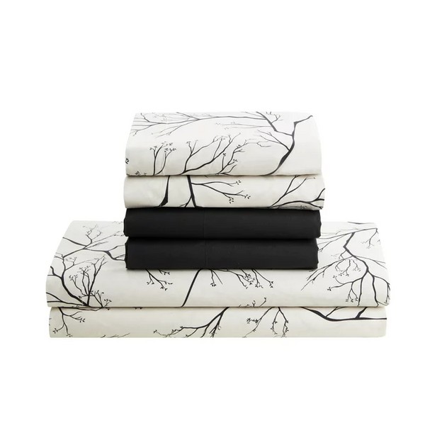Carla Clark Microfiber 6 pc Full Sheet Allergy Free 1800