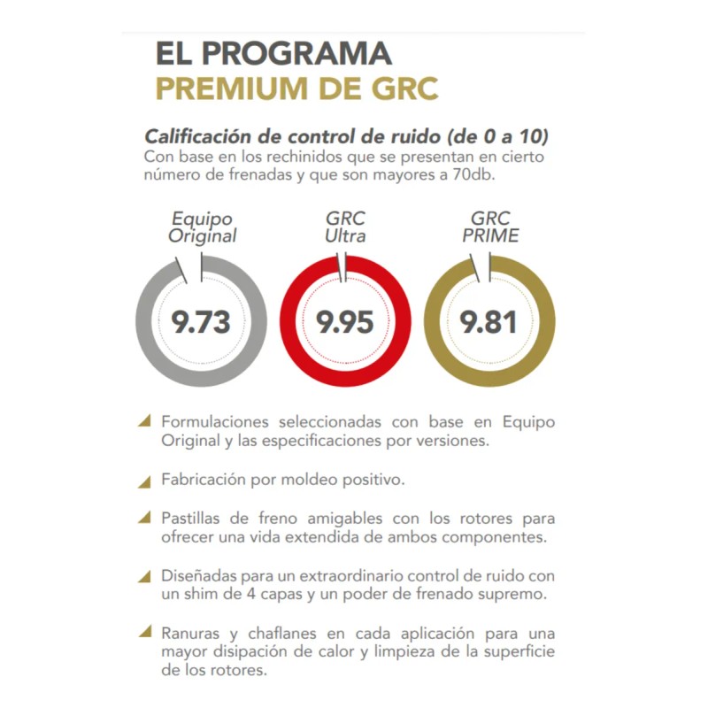 Balatas Delanteras Para Toyota Supra 19-23