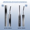 JUDYDOLL 3D Curling Eyelash Iron Mascara, Black & Brown, Curling