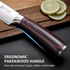 PAUDIN Chef Knife, 6 Inch Sharp Kitchen Knife, High Carbon