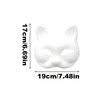 Cat Masques for Crafts - Blank Cat Masques Set |