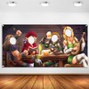 DND Party Backdrop 5.9 x 3 ft, Fantasy Role-Playing Face