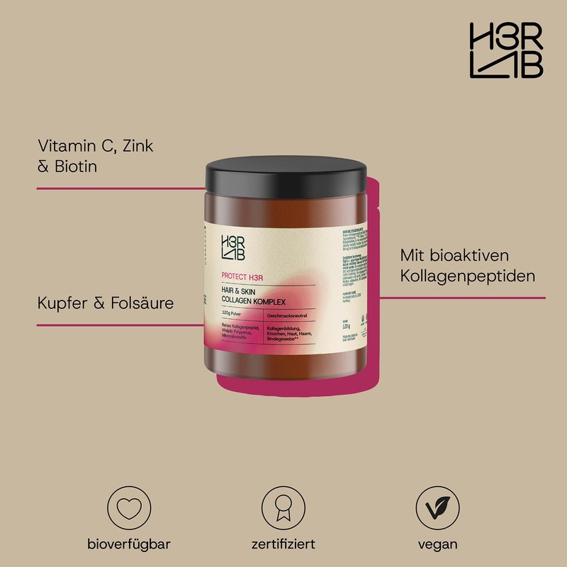 H3R Lab Hair & Skin Collagen Complex Powder - Collagen
