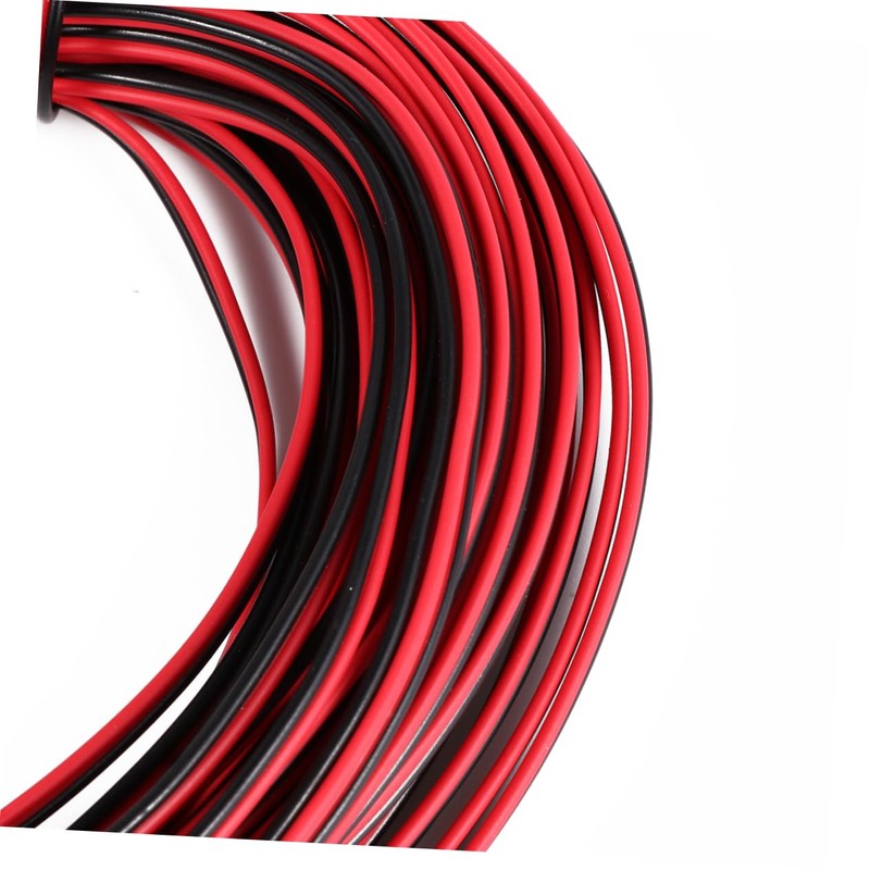 DOITOOL Copper Core Wire 20m Audio Cable Speaker Cord PVC