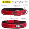 Fida Heavy Duty Dog Collar, Ultra Comfortable Soft Neoprene Padded,