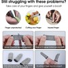 12PCS Cut Resistant Finger Cots,Finger Sleeves, Glove Life Extender, Reusable