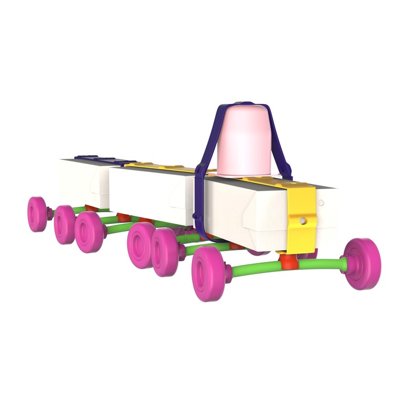 Oddy Basic Vehicle Creative Building Kit - Eco-Friendly STEM Toy