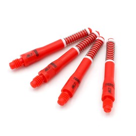 CUESOUL TERO AK7 Red Dart Stems Darts Shafts Built-in Spring Telescopic,Set of 4 pcs-M (CS-AK7+3)