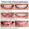 Plastic Upper Lower Veneer False Teeth Snap-On Denture Fake Brace