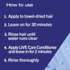Live Pretty Pastels Semi-permanent Blue Hair Dye, Lasts Up To