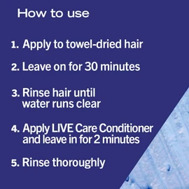 Live Pretty Pastels Semi-permanent Blue Hair Dye, Lasts Up To 8 Washes, Denim Steel, 1 Count (Pack of 1)