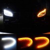 60cm Par Tira Led Drl Flexible Direccional Secuencial Auto