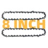 Pack of 2 Saw Chains 8 Inch Compatible with All