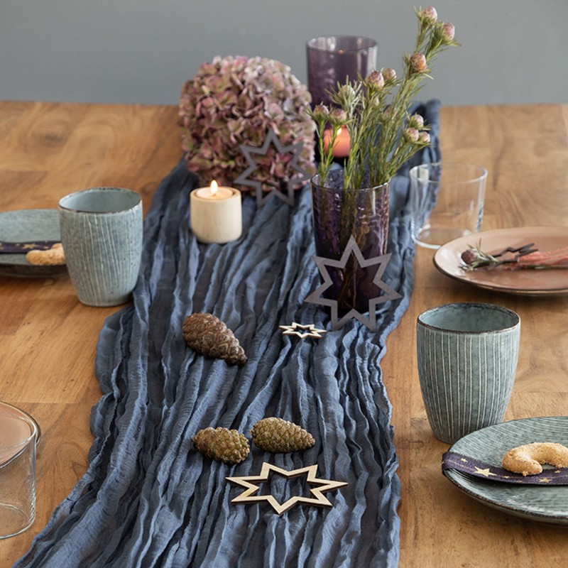 Halbach Seidenbänder Table Runner Width 70cm Length 300cm Washable Table