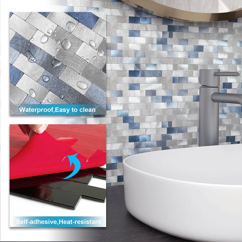 BeNice Peel and Stick Backsplash Kitchen Backsplash Tiles Peel and