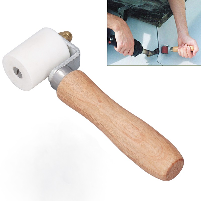 Pressure Seam Rollers High Temperature Resistant Ergonomic Wooden Pressing Roller