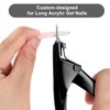 Metal Premium Adjustable Nail Clippers with Magnets Sizers Manicure Sharp