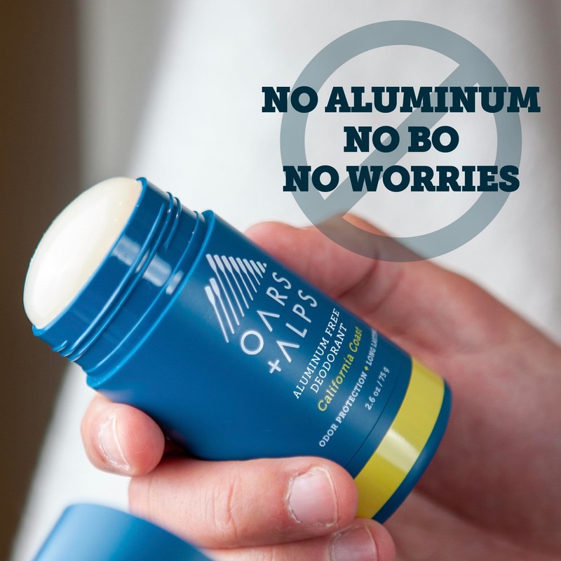 Oars + Alps Deodorant for Men & Women, Aluminum Free