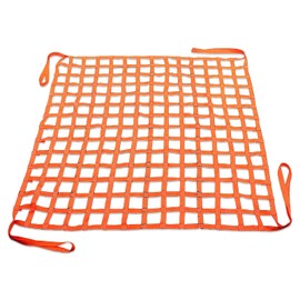 Lifting Net, 1 x 1 m Load Lifting Net, Polyester Cargo Hanging Net, Cargo Net, Small Load Capacity, 300 kg Load Lifting Net, Hanging Lifting Net, Webbing Net for Load Securing