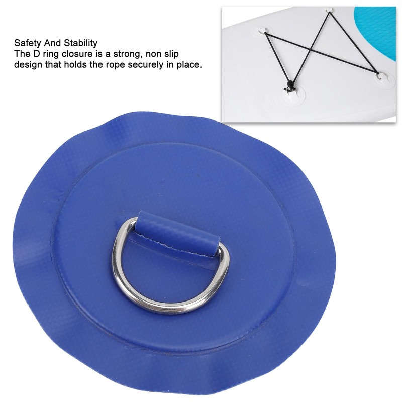 D Ring Patch Set, D Ring Pad aus PVC und