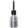 Tajima BS1924-6K Bit Interchangeable Double Socket for Impact Drivers, Hexagonal